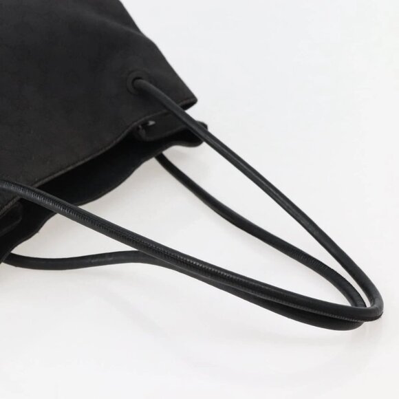 GUCCI GG Canvas Tote Bag Black 101341 Auth ep10945 - Picture 8 of 16